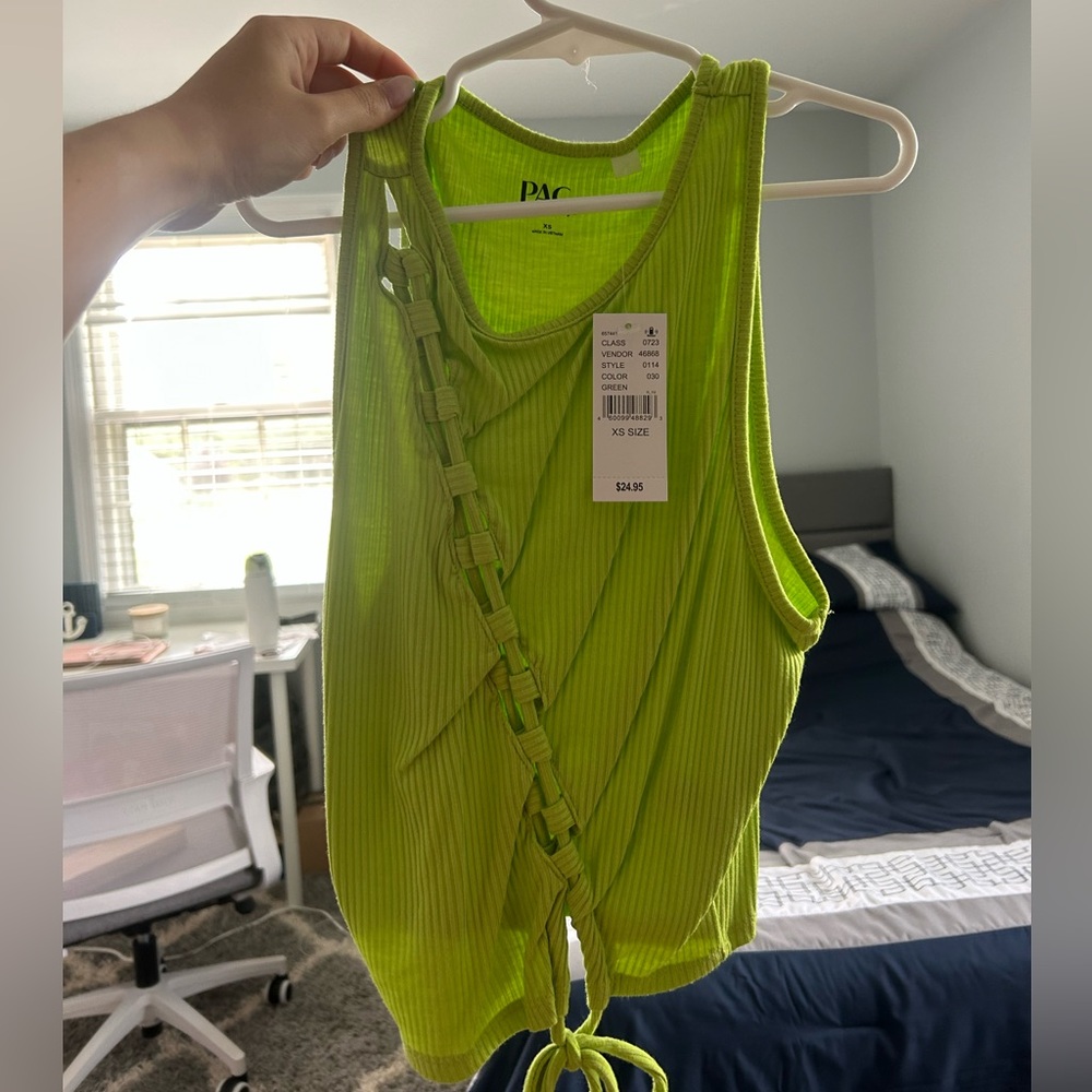 Green Tank Top